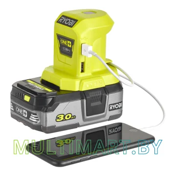 Аккумулятор Ryobi R18USB-0 5133004381 (без батареи) картинка 4